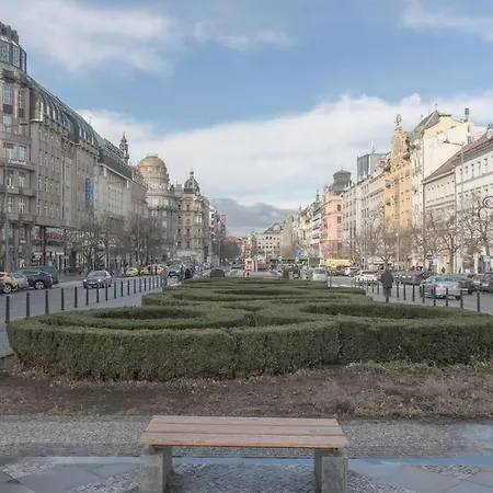 Calm Wenceslas Square Apartment